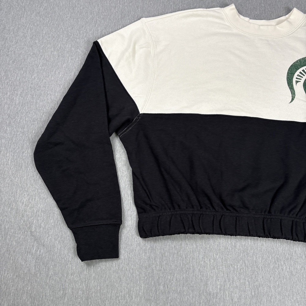 Michigan State Spartans '47 Women's Take Two Bonita Pullover Sweatshirt - Small - Picture 3 of 14